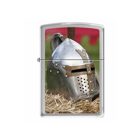 Zapalniczka benzynowa Zippo Hełm Brushed Chrome